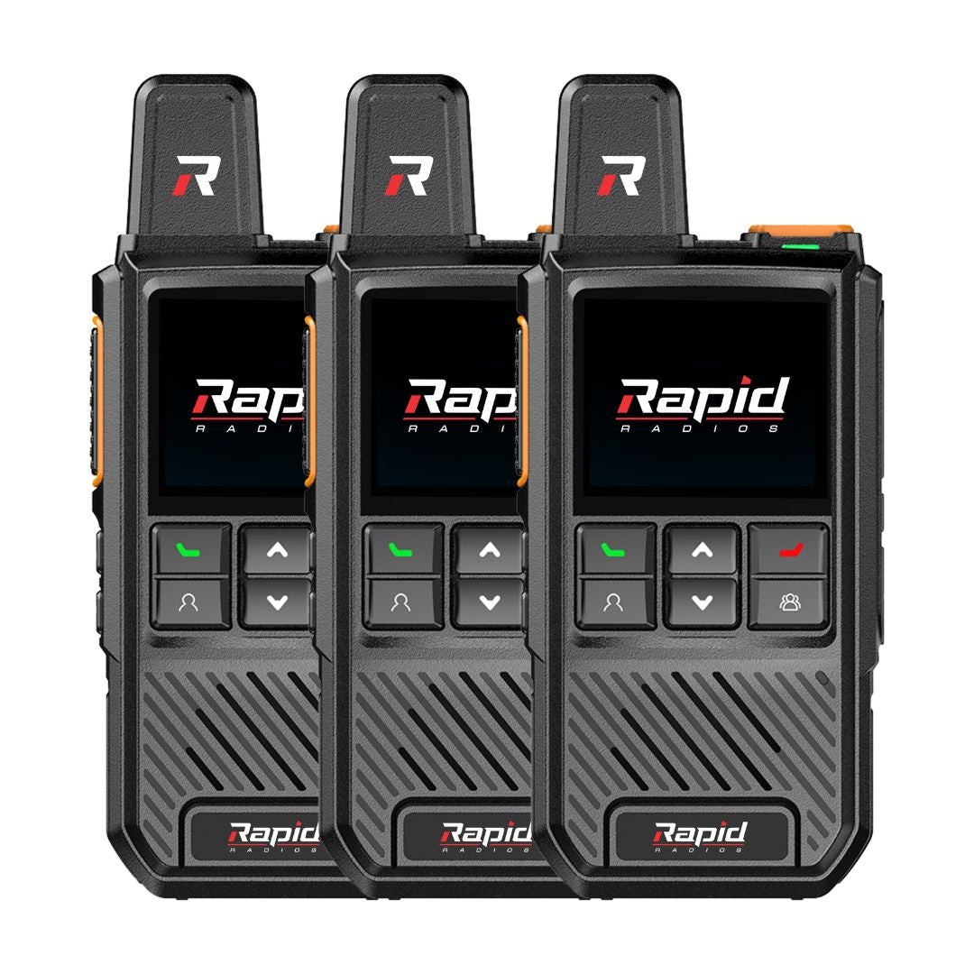 Rapid Radios G1 Nationwide LTE Push-to-Talk Walkie-Talkie