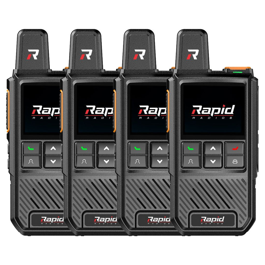 Rapid Radios G1 Nationwide LTE Push-to-Talk Walkie-Talkie