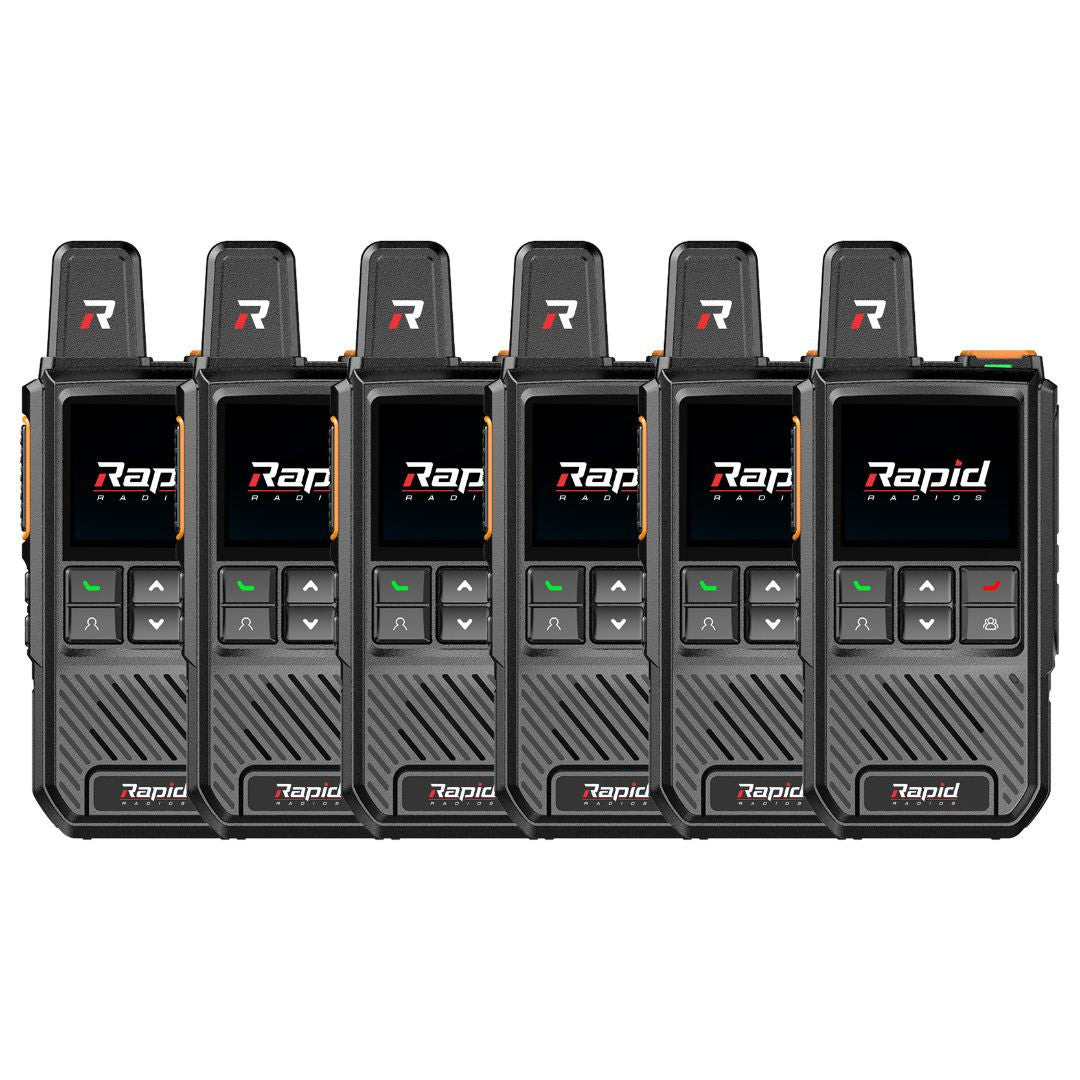 Rapid Radios G1 Nationwide LTE Push-to-Talk Walkie-Talkie