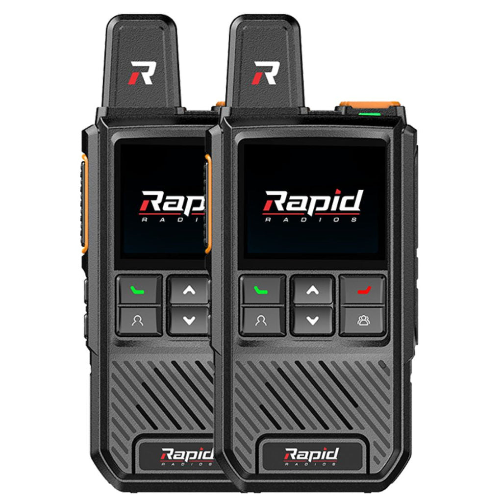 Rapid Radios G1 Nationwide LTE Push-to-Talk Walkie-Talkie