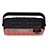 JENSEN JEP-250 Portable Weather Radio AM/FM NOAA Alert Red