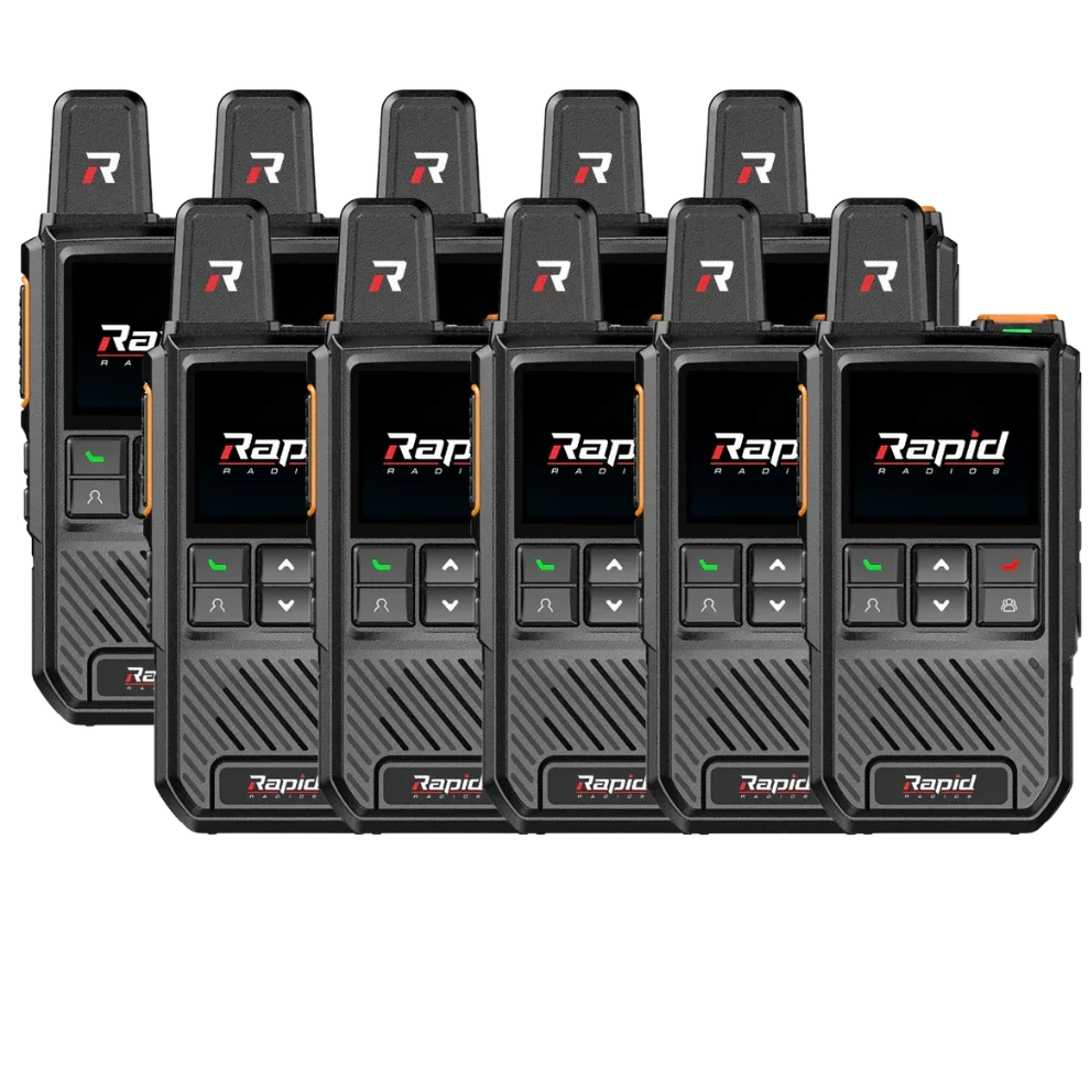 Rapid Radios G1 Nationwide LTE Push-to-Talk Walkie-Talkie